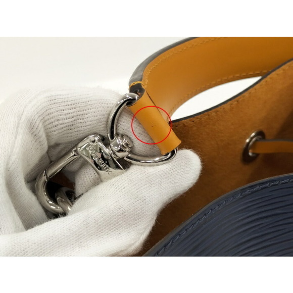 Louis Vuitton NeoNoe Andigo Saffron Epi Shoulder Bag - Picture 6 of 8